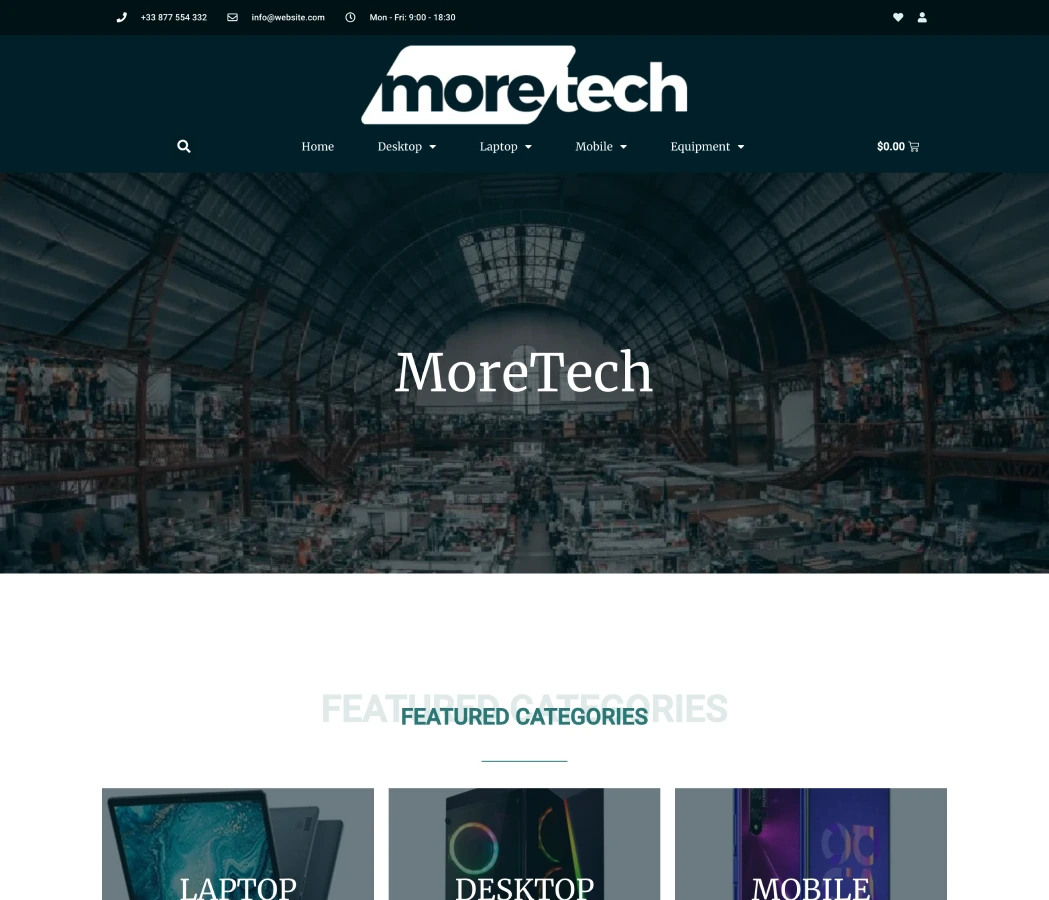 more tech top